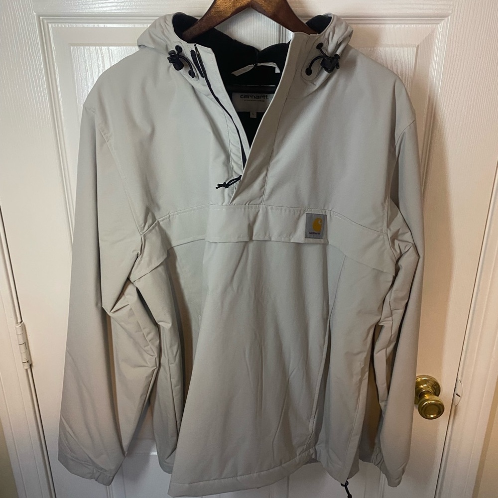 Carharrt WIP Nimbus fleece lined pullover jacket